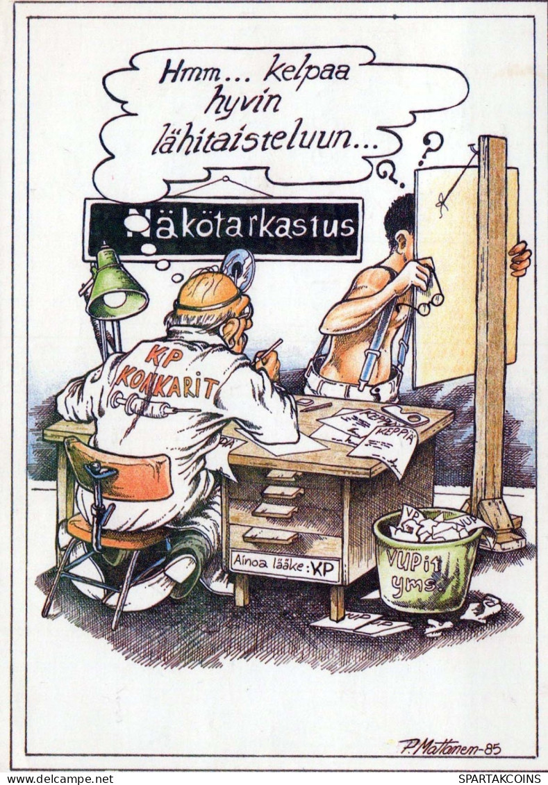 SOLDAT HUMOR Militaria Vintage Ansichtskarte Postkarte CPSM #PBV802.A - Humor