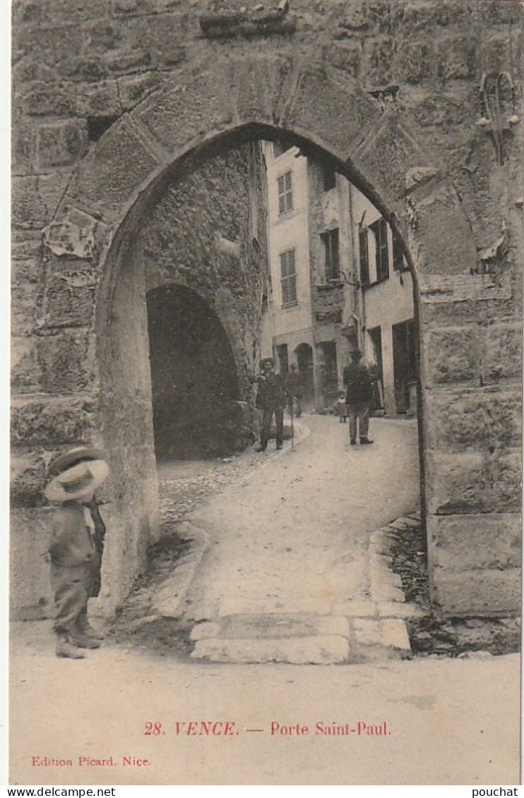 OP 9- (06) VENCE - PORTE SAINT PAUL - VENCOIS - 2 SCANS - Vence