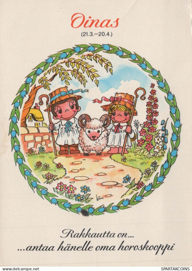 CHILDREN HUMOUR Vintage Postcard CPSM #PBV398.A - Cartoline Umoristiche