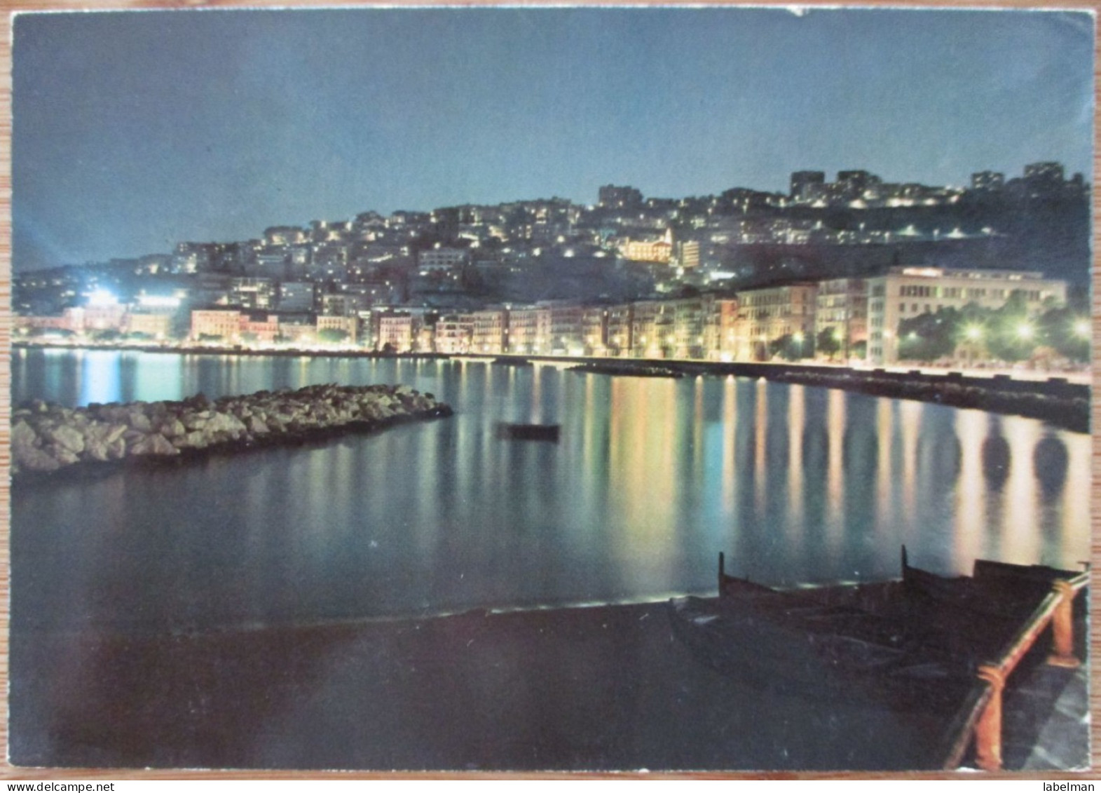 ITALIA ITALY NAPOLI NAPLES PANORAMA POSTCARD CARTE POSTALE ANSICHTSKARTE CARTOLINA POSTKARTE CARD - Napoli (Naples)