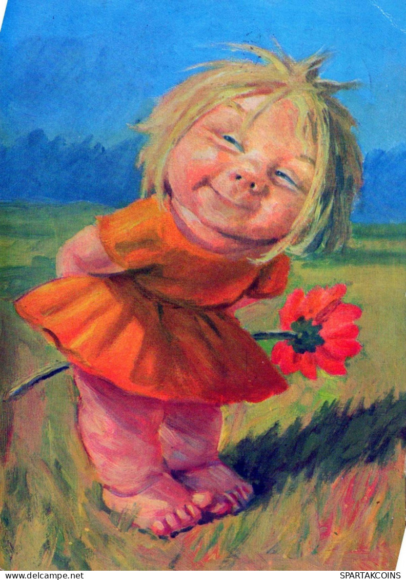 CHILDREN Portrait Vintage Postcard CPSM #PBU917.A - Abbildungen