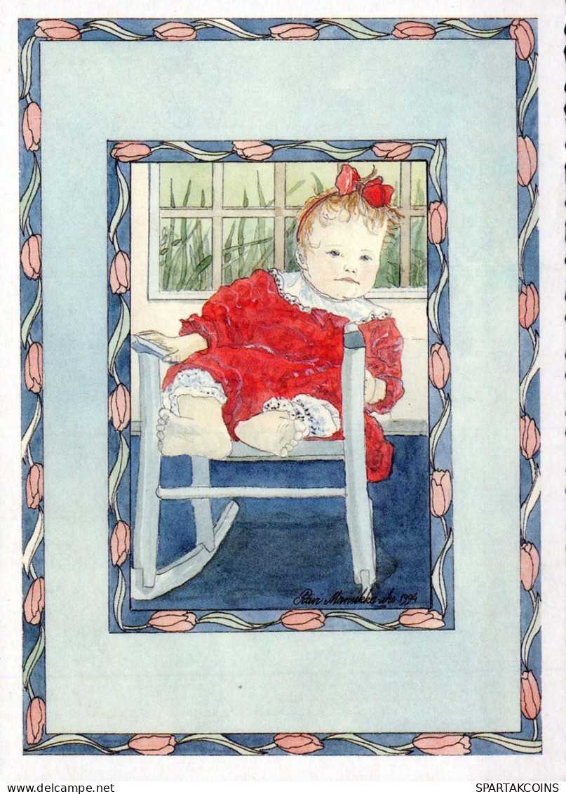ENFANTS Portrait Vintage Carte Postale CPSM #PBU740.A - Portretten