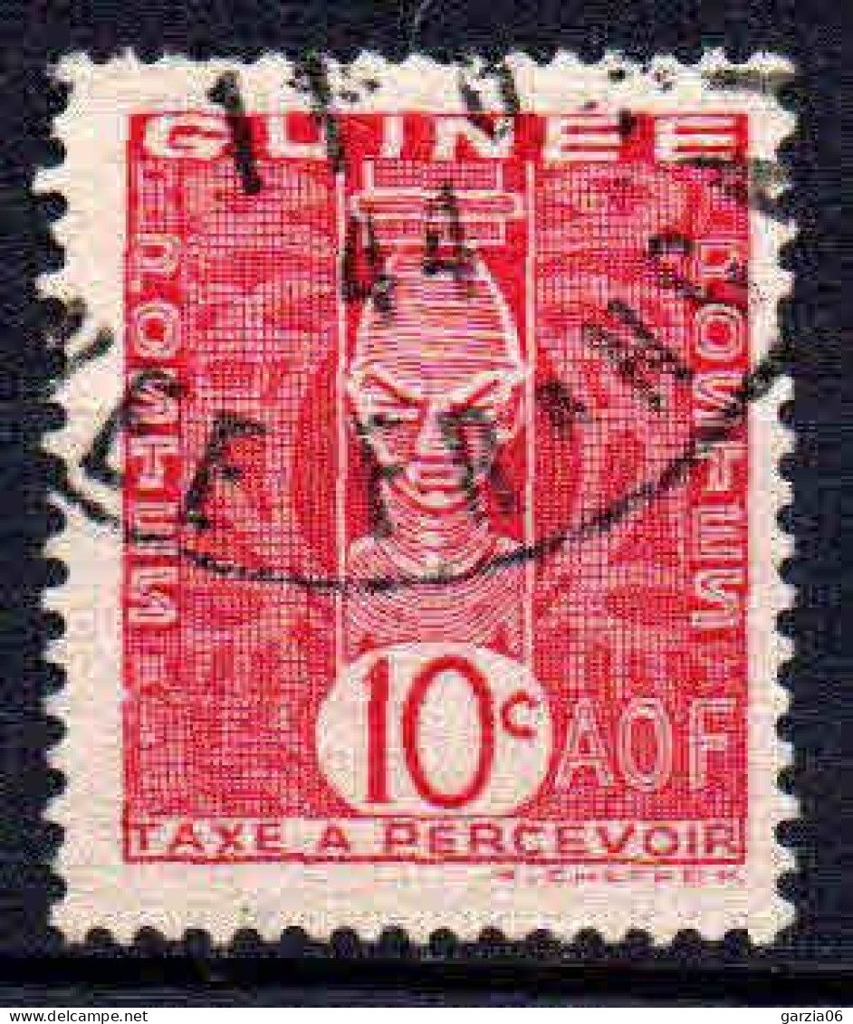 Guinée - 1944  - Tb Taxe Antérieurs Sans RF  - N° 36    - Oblit - Used - Usati