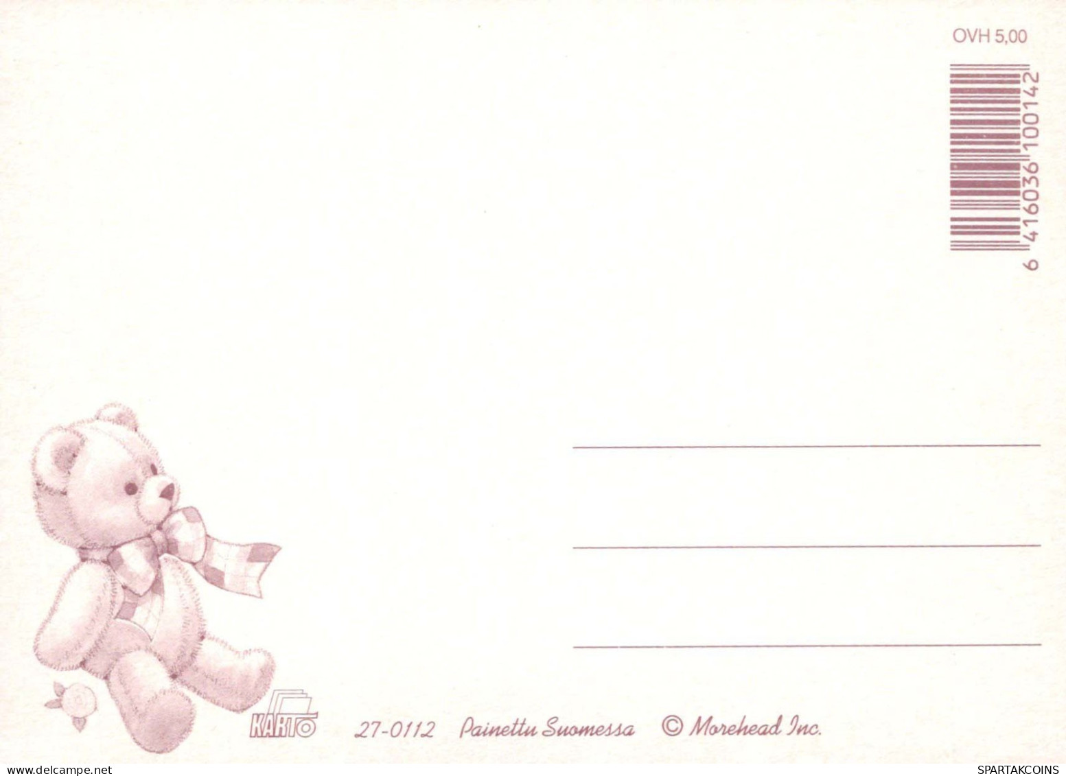JOYEUX ANNIVERSAIRE 2 Ans GARÇON ENFANTS Vintage Carte Postale CPSM Unposted #PBU105.A - Compleanni