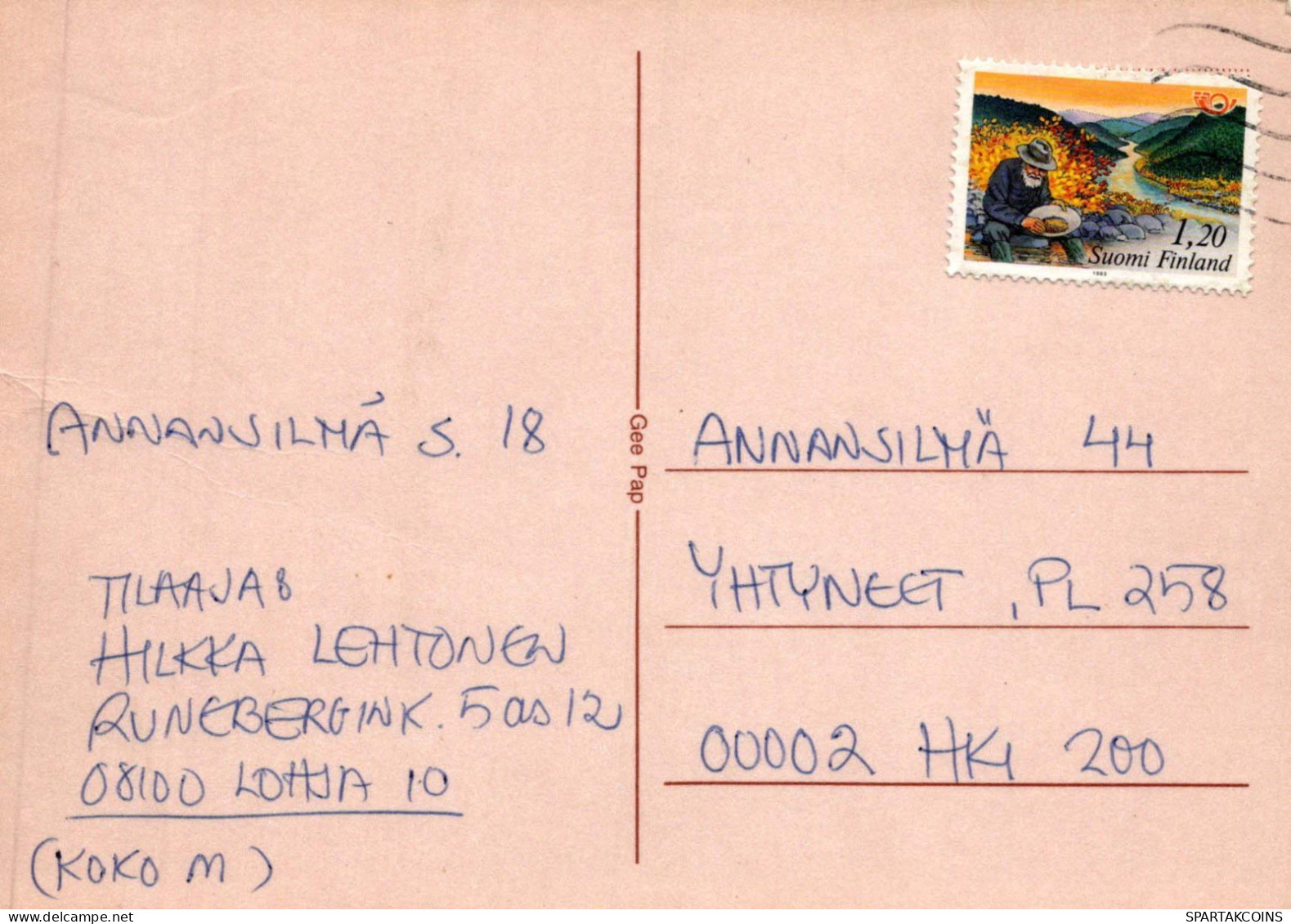NIÑOS Escenas Paisajes Vintage Tarjeta Postal CPSM #PBT137.A - Scenes & Landscapes