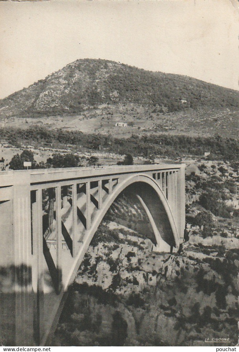 OP 10-(06) ROUTE DES GORGES DU VERDON - PONT SUR L' ARTUBY AU DESSUS DU TORRENT - 2 SCANS - Other & Unclassified