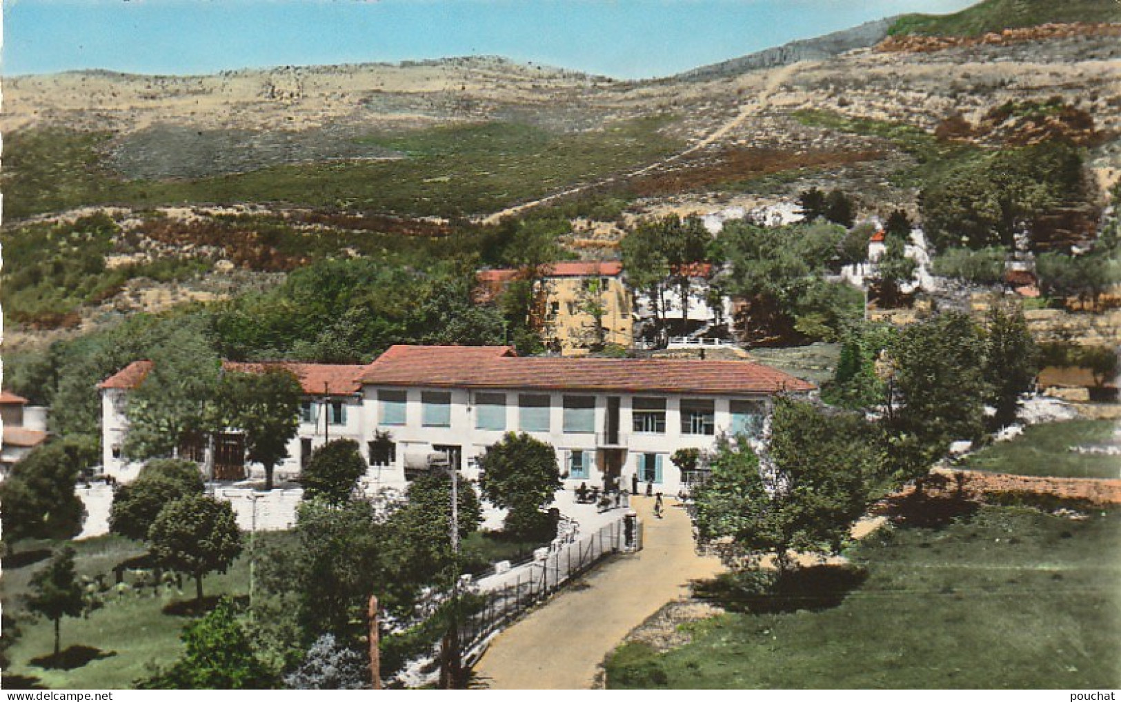 OP 11 -(06) SAINT VALLIER DE THIEY - COLONIE SCOLAIRE DE LA VILLE DE CANNES - CARTE COULEURS - 2 SCANS - Sonstige & Ohne Zuordnung