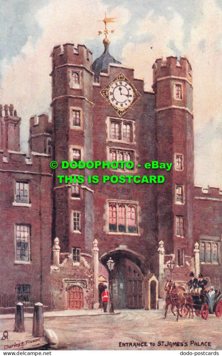 R549755 Entrance To St. James Palace. Old London Gateways. Tuck. Oilette. No. 62 - Sonstige & Ohne Zuordnung