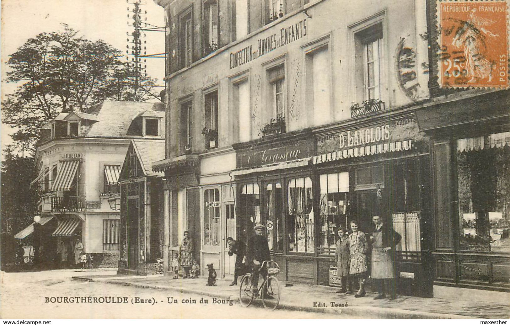 BOURGTHEROULDE Un Coin Du Bourg - Bourgtheroulde