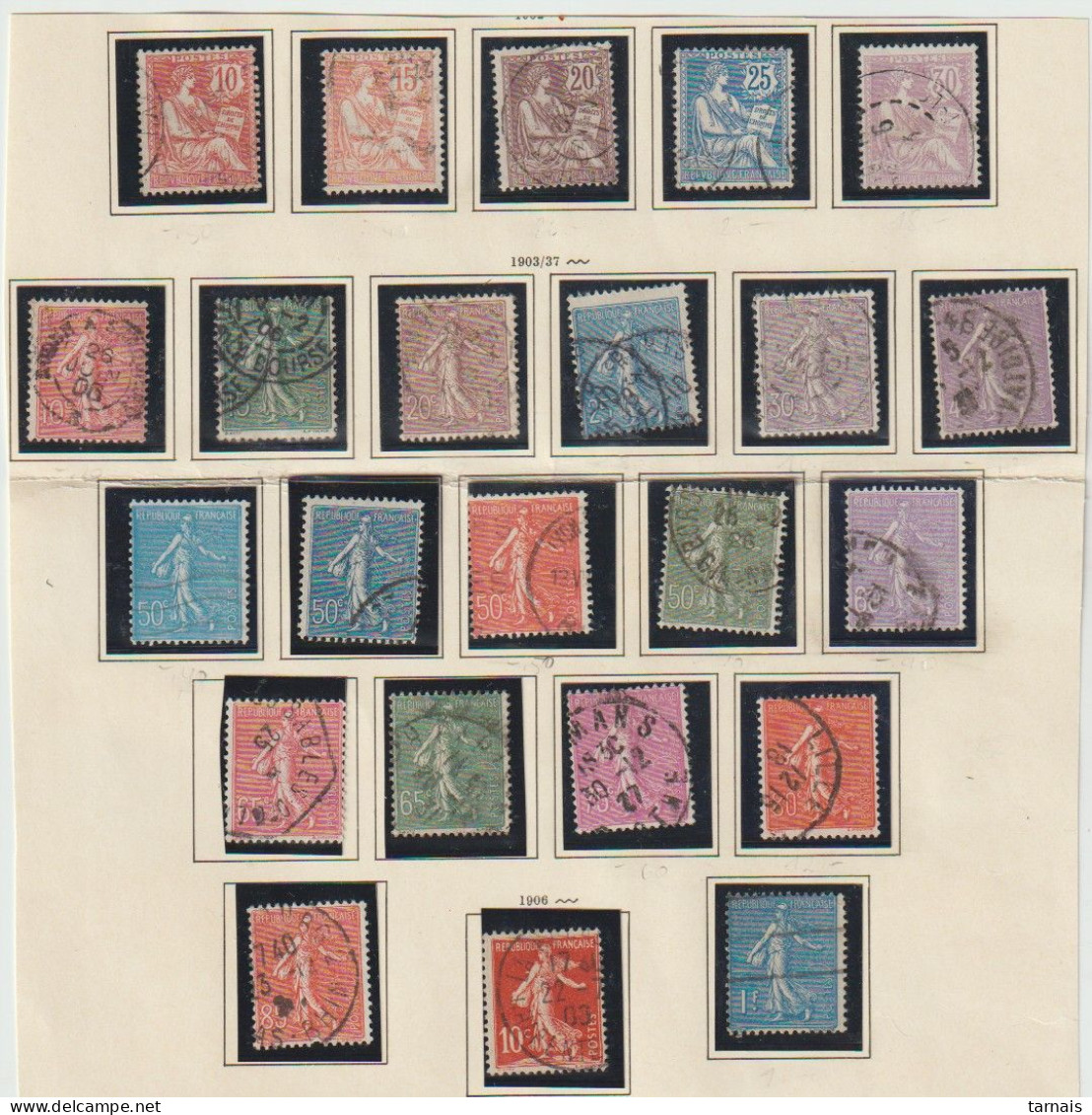 Lot De 23 Timbres Différents Oblitérés (lot 430) - Sammlungen