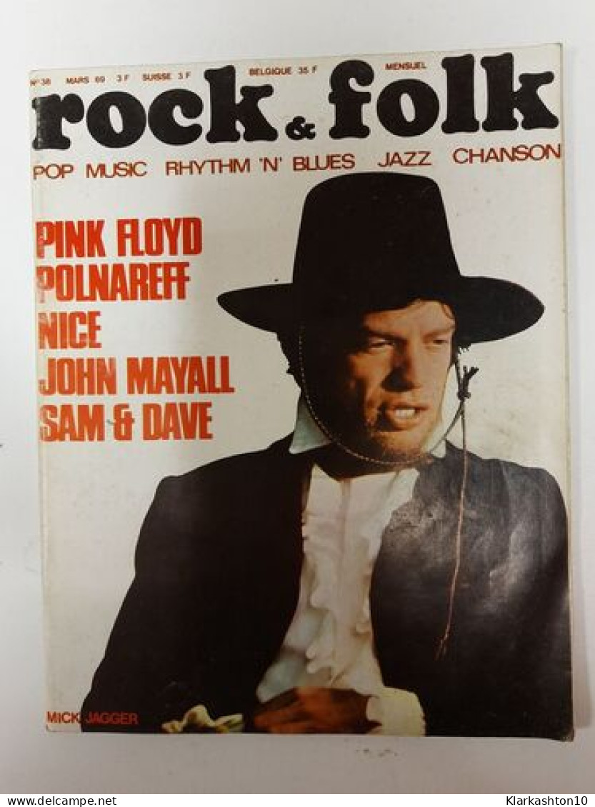 Magazine Rock & Folk N° 38 - Mars 1969 - Ohne Zuordnung