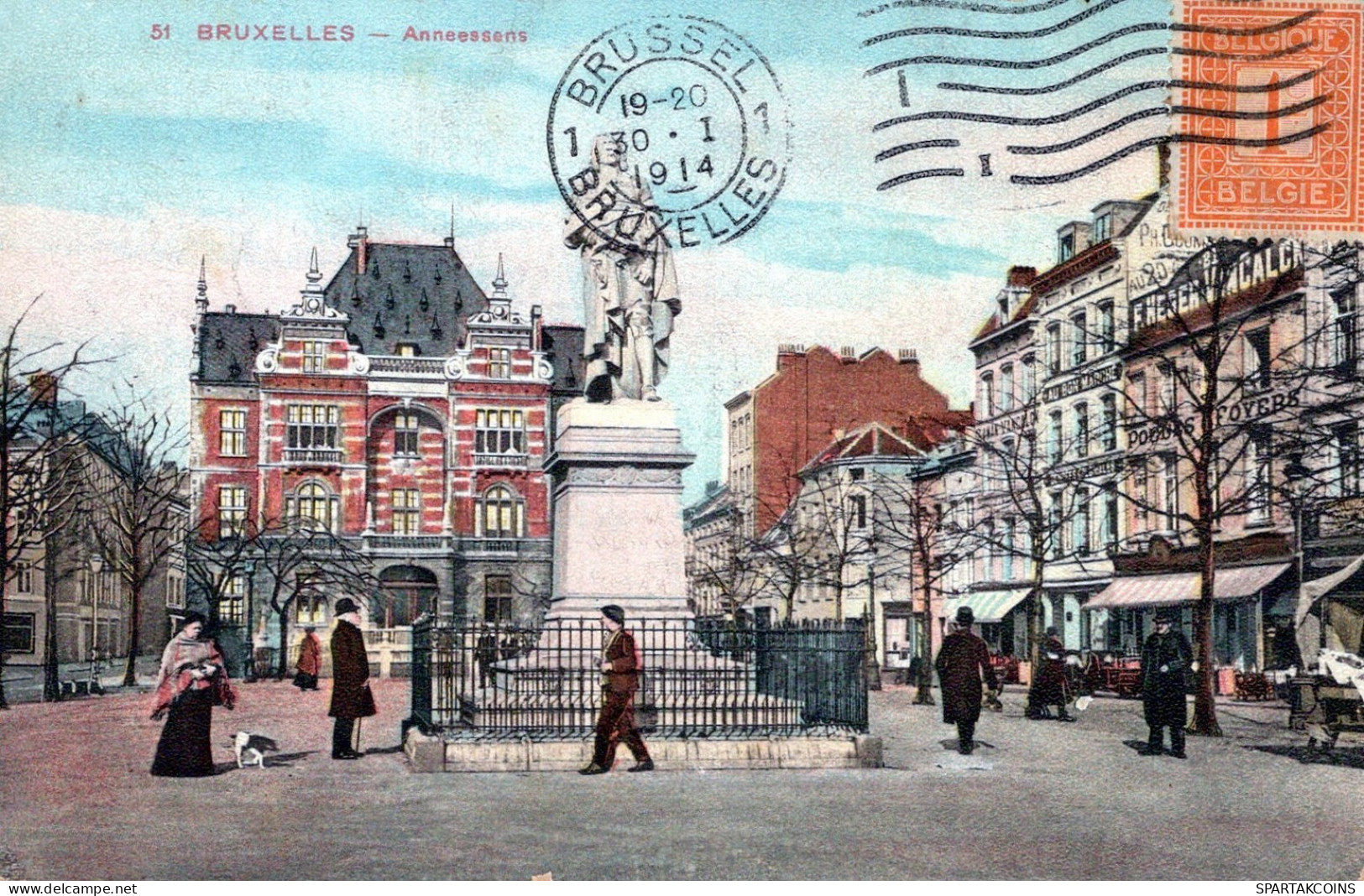 BELGIQUE BRUXELLES Carte Postale CPA #PAD524.A - Brussel (Stad)