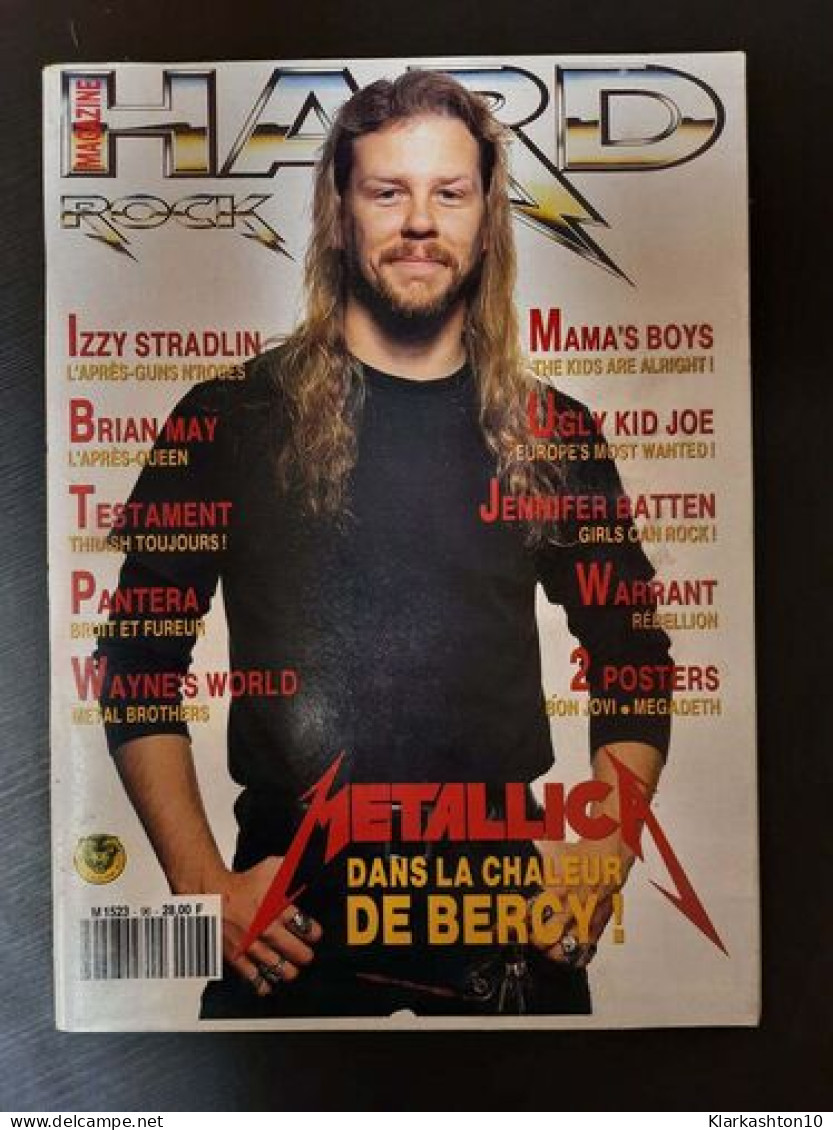 Magazine Hard Rock N° 96 - Novembre 1992 - Ohne Zuordnung