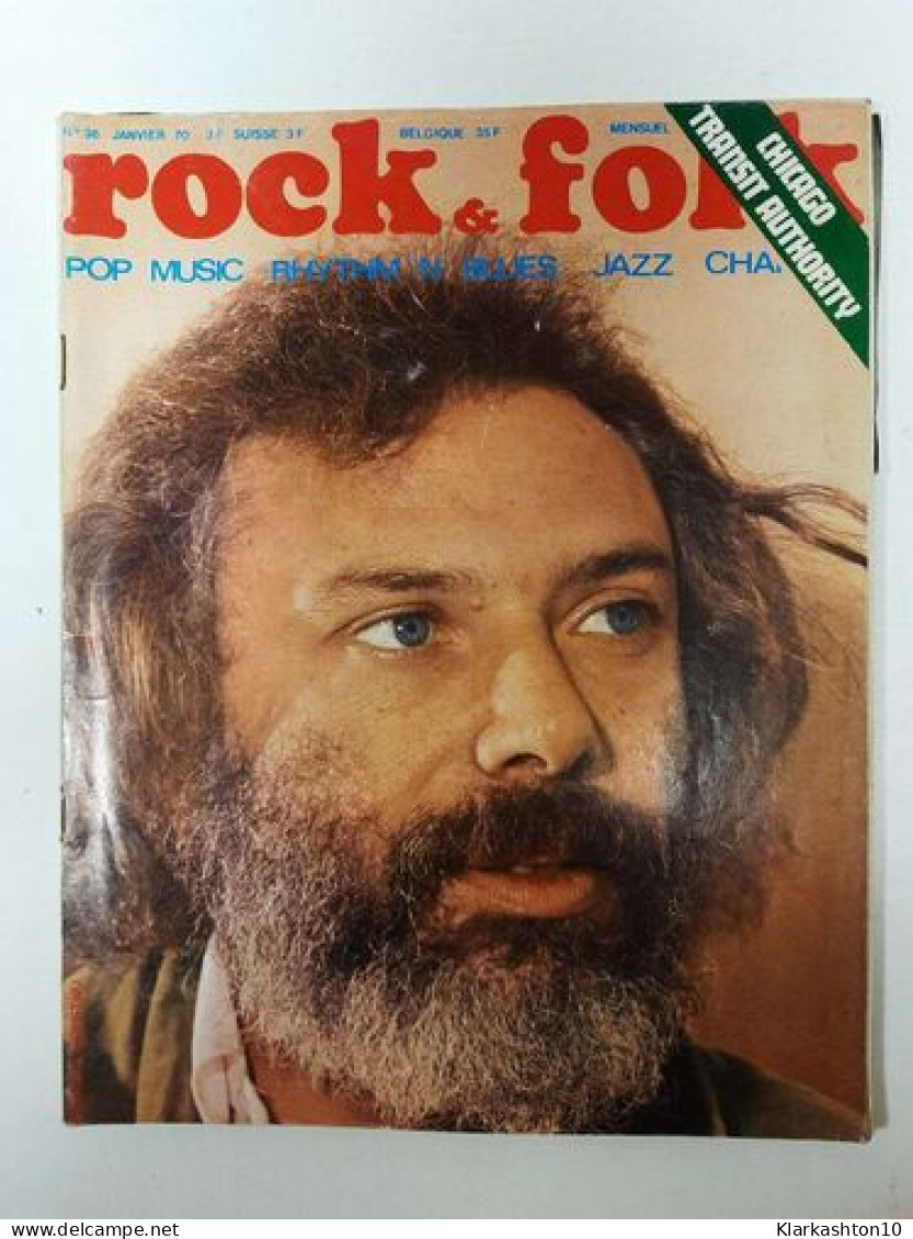 Magazine Rock & Folk N° 36 - Janvier 1970 - Ohne Zuordnung