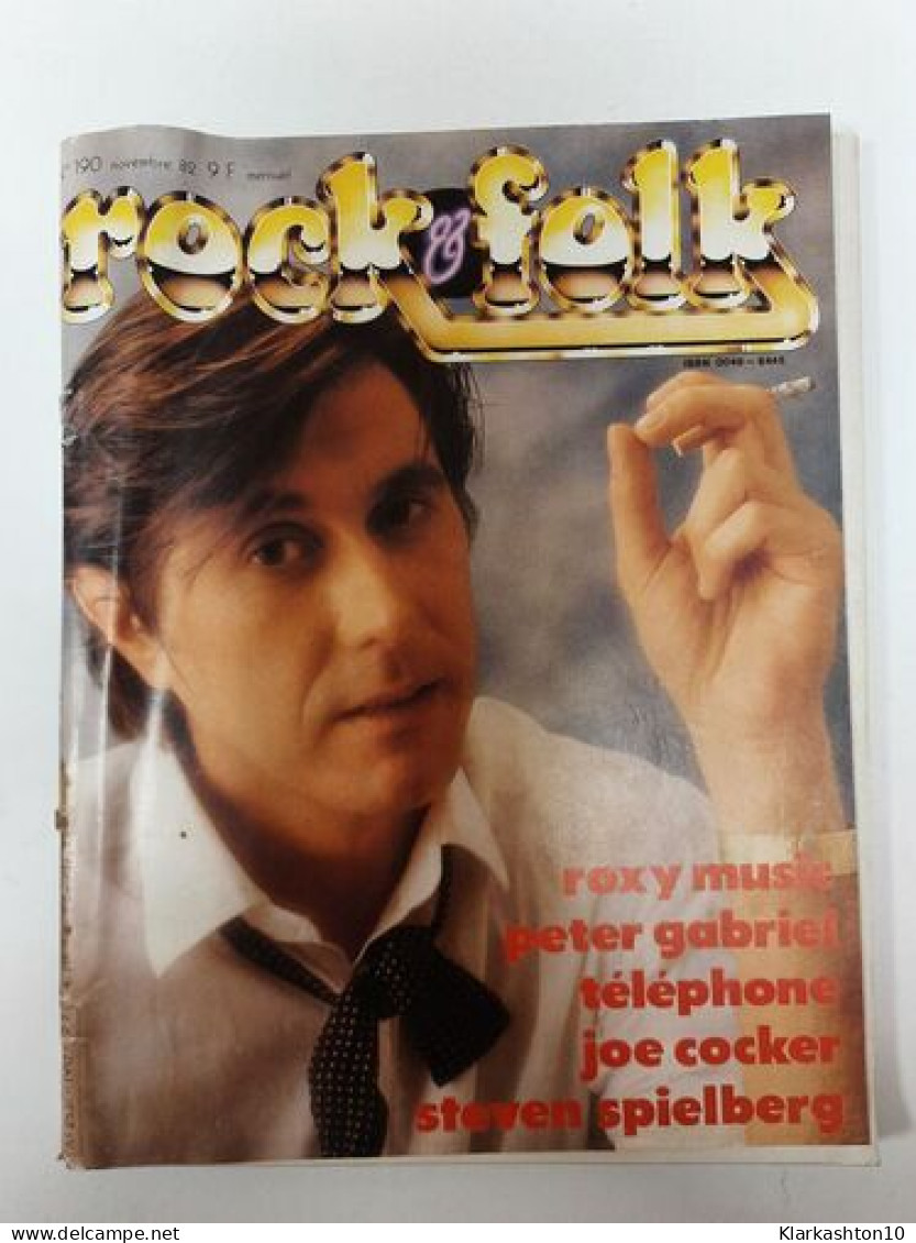 Magazine Rock & Folk N° 190 - Novembre 1982 - Non Classés