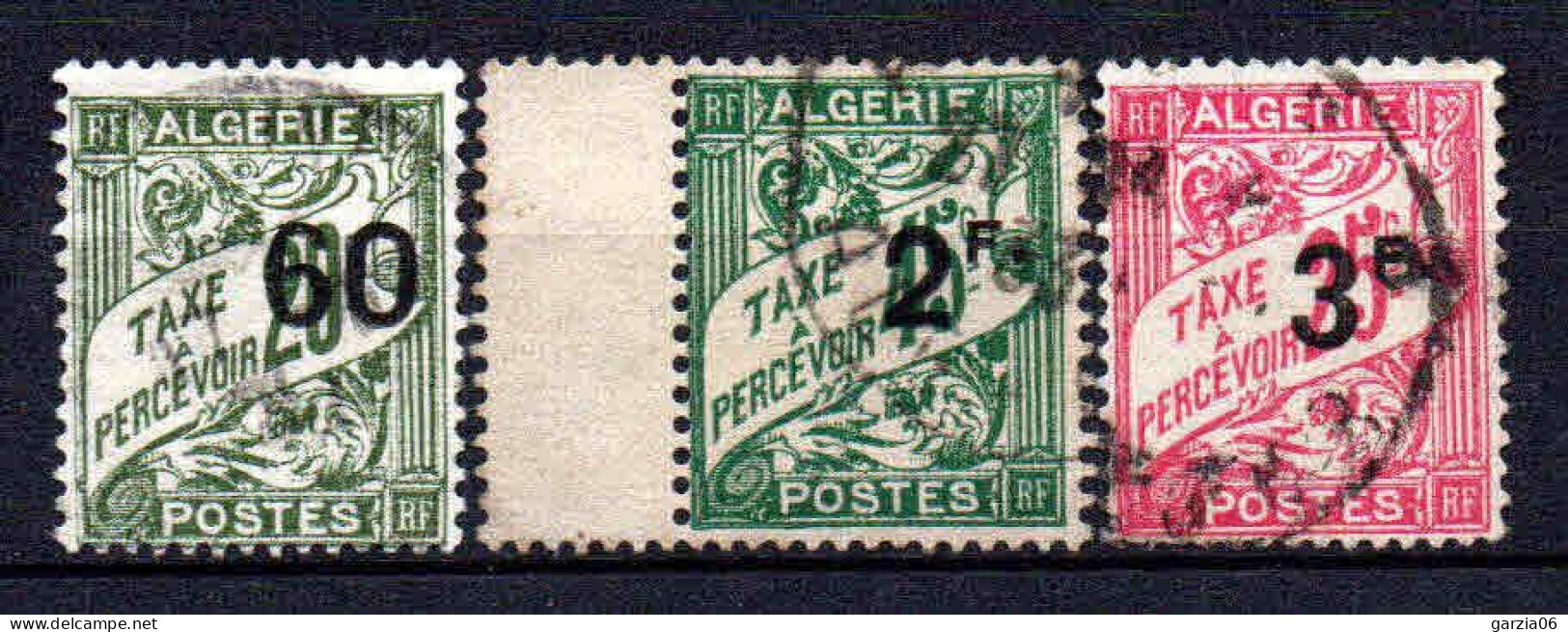 Algérie - 1926  - Tb Taxe 12 à 14  -  Oblit  - Used - Timbres-taxe