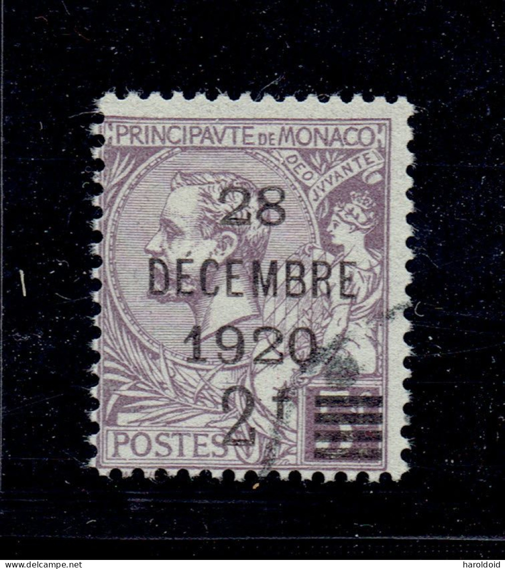 MONACO - N°50 OB TB - Used Stamps