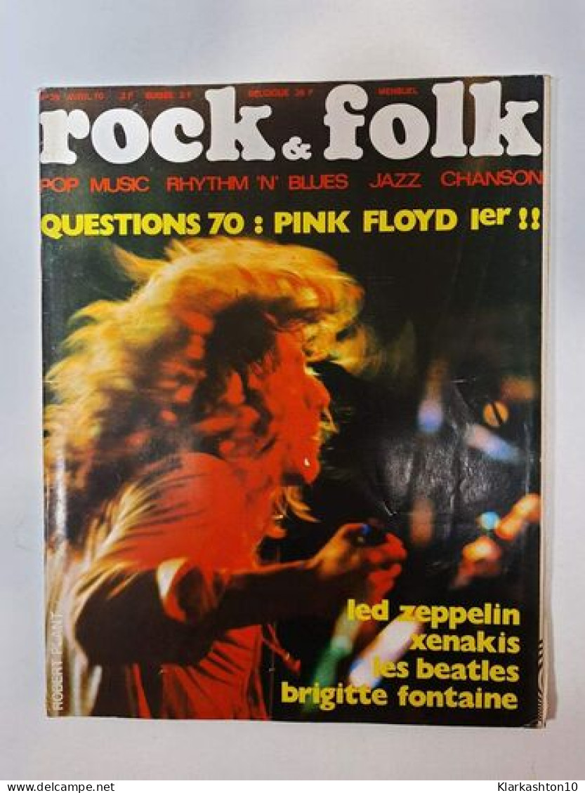 Magazine Rock & Folk N° 39 - 1970 - Non Classés