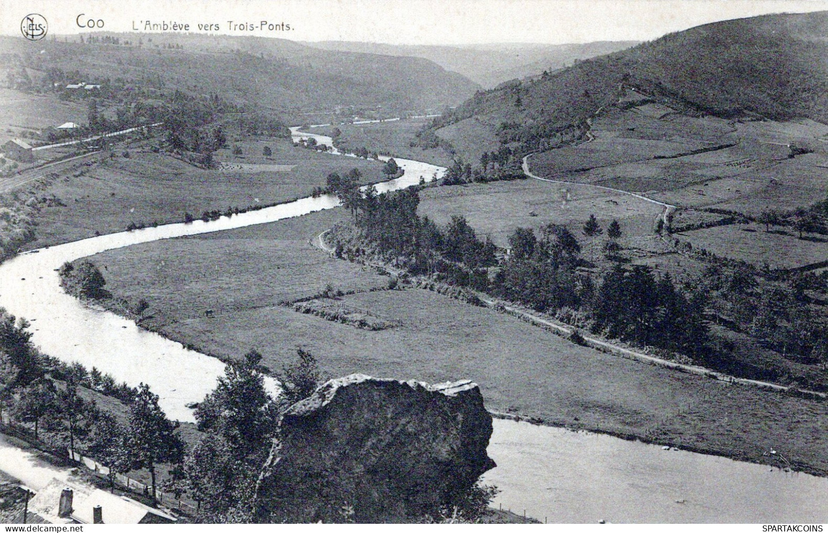 BÉLGICA CASCADA DE COO Provincia De Lieja Postal CPA Unposted #PAD102.A - Stavelot