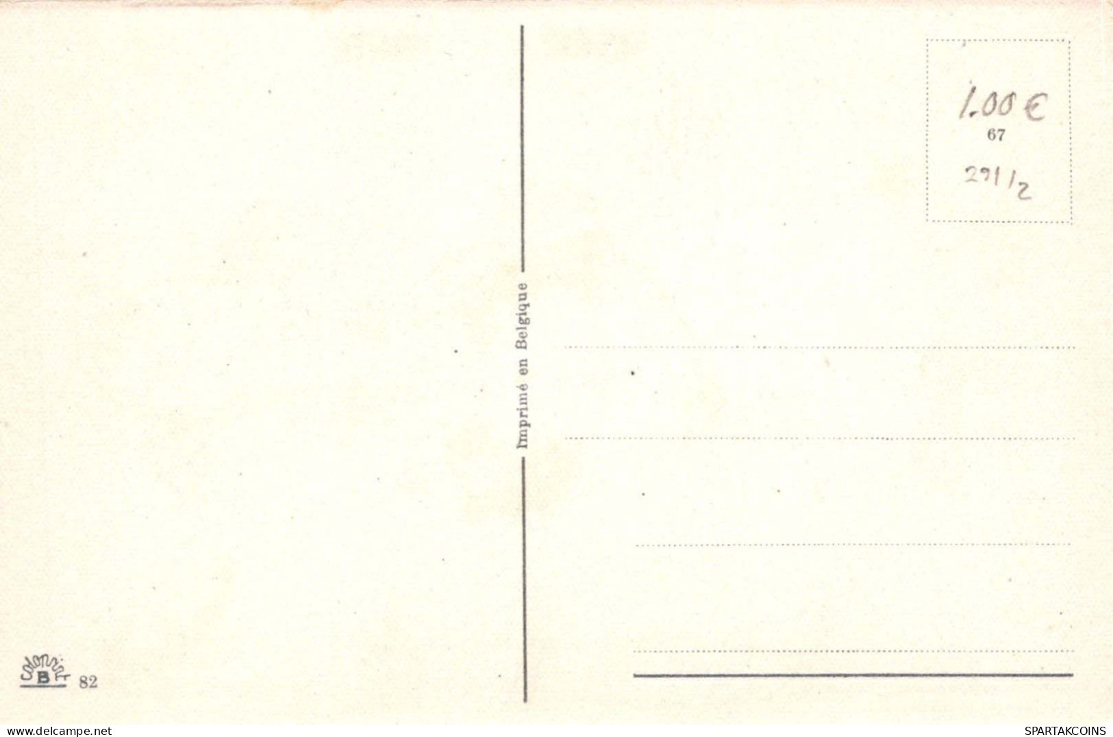 PERRO Vintage Tarjeta Postal CPSMPF #PKG925.A - Dogs