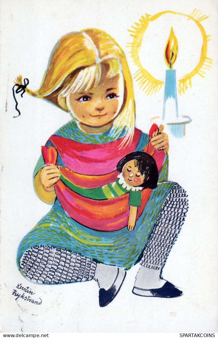 ENFANTS Portrait Vintage Carte Postale CPSMPF #PKG832.A - Abbildungen