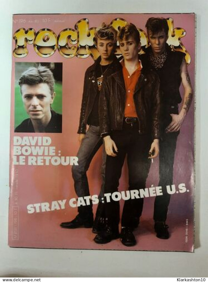 Magazine Rock & Folk N° 196 - Mai 1983 - Ohne Zuordnung