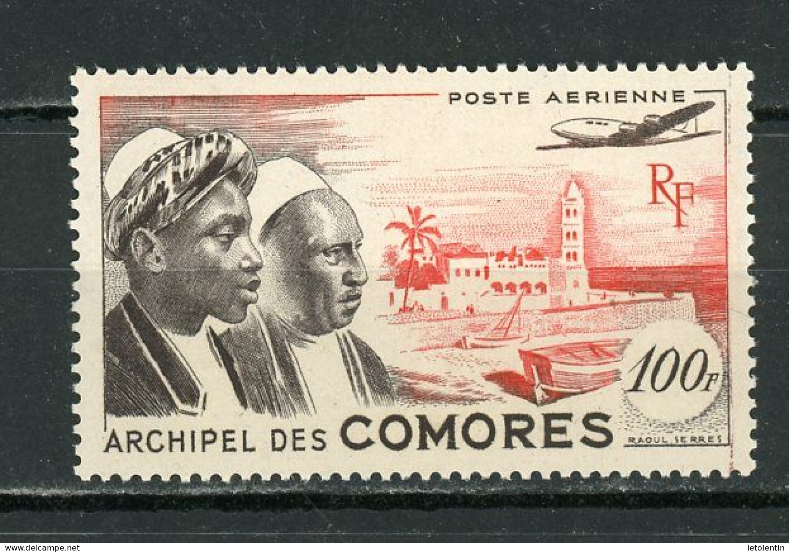 COMORES - POSTE AÉRIENNE  - N° Yt  2 ** - Ongebruikt