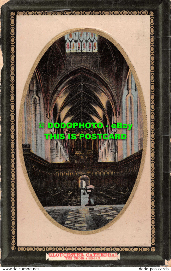 R549769 Gloucester Cathedral. The Choir And Organ. Woolstone Bros. The Milton Se - Welt