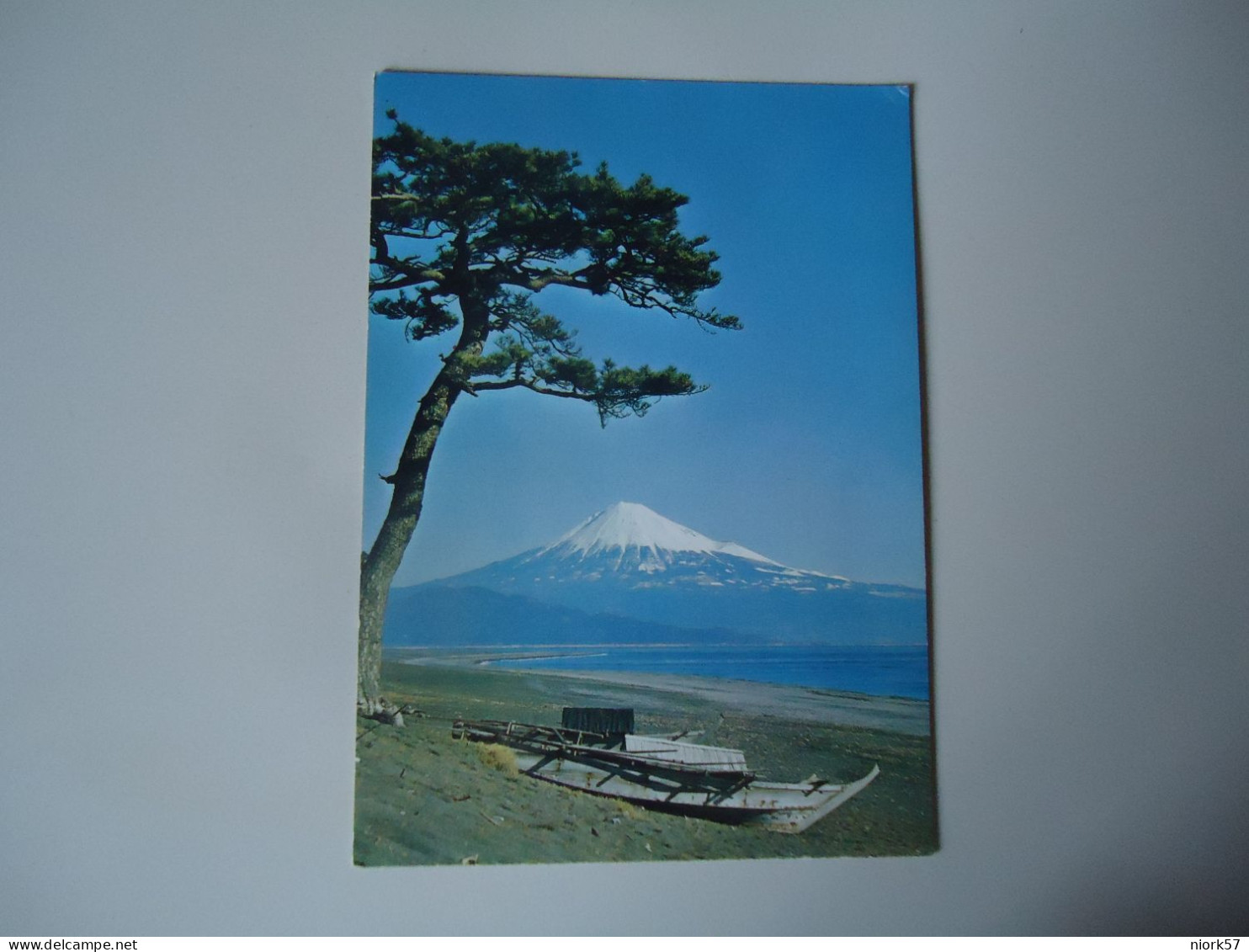 JAPAN  POSTCARDS   MOUNTAINS  BOATS     FOR MORE PURHASES 10% DISCOUNT - Andere & Zonder Classificatie