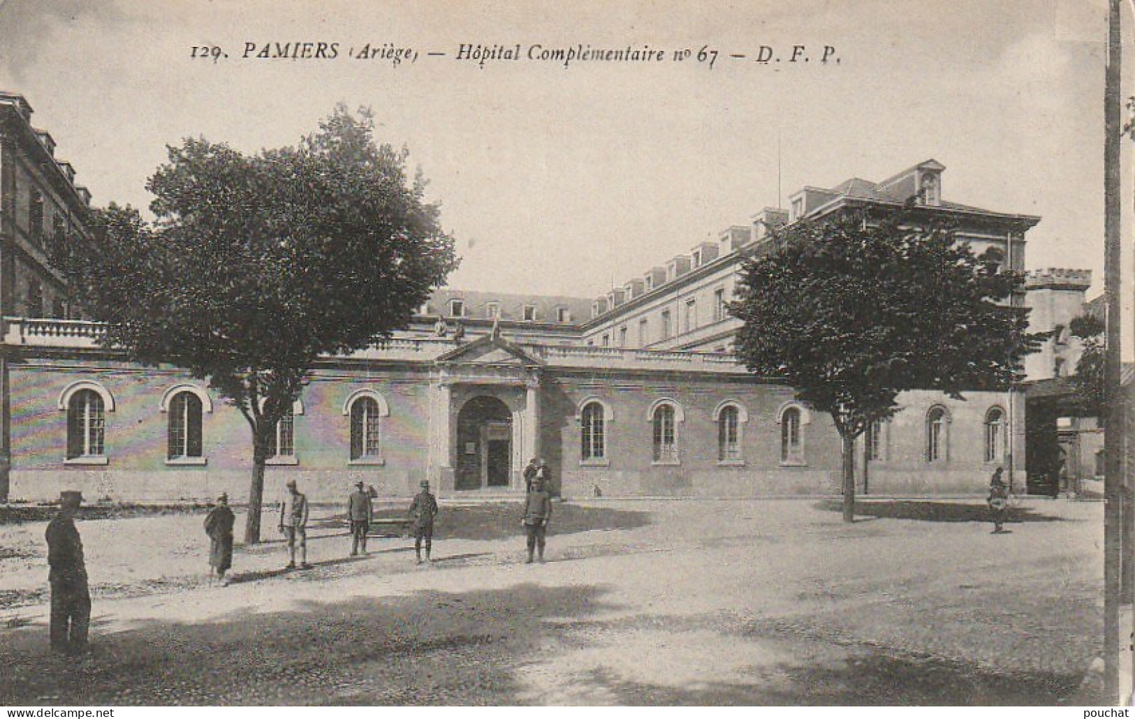 OP 145-(09) PAMIERS - HOPITAL COMPLEMENTAIRE N° 67 - ANIMATION - 2 SCANS - Pamiers