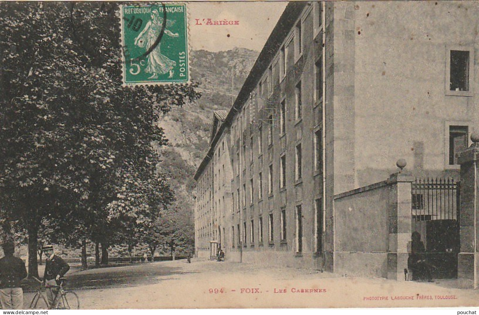 OP 14-(09) FOIX - LES CASERNES  - 2 SCANS - Foix