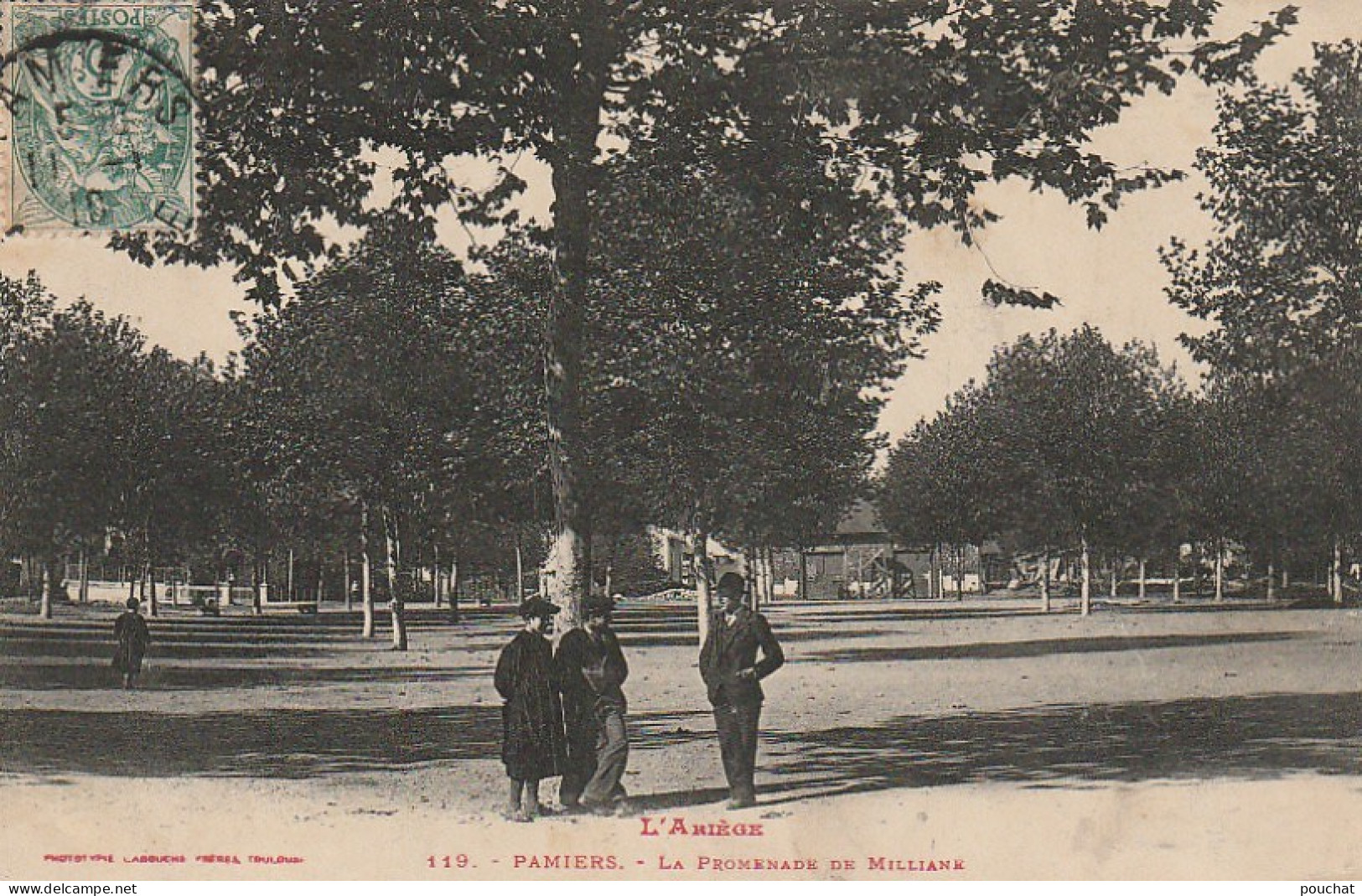 OP 14-(09) PAMIERS - LA PROMENADE DE MILLIANE - 2 SCANS - Pamiers