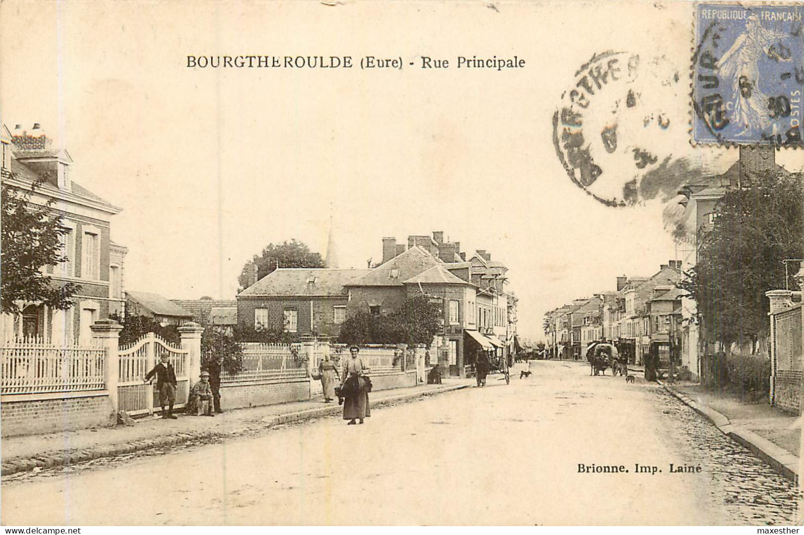 BOURGTHEROULDE Rue Principale - Bourgtheroulde