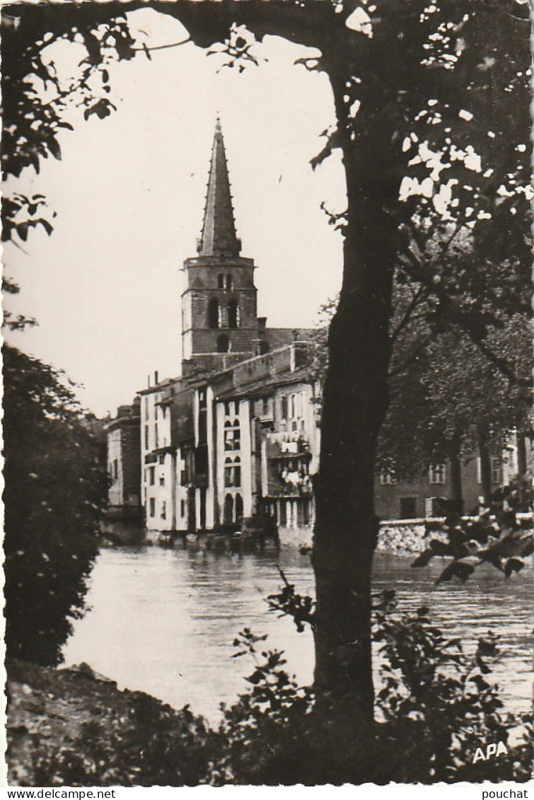 OP 15-(09) SAINT GIRONS - UN JOLI COIN SUR LES BORDS DU SALAT - 2 SCANS - Saint Girons