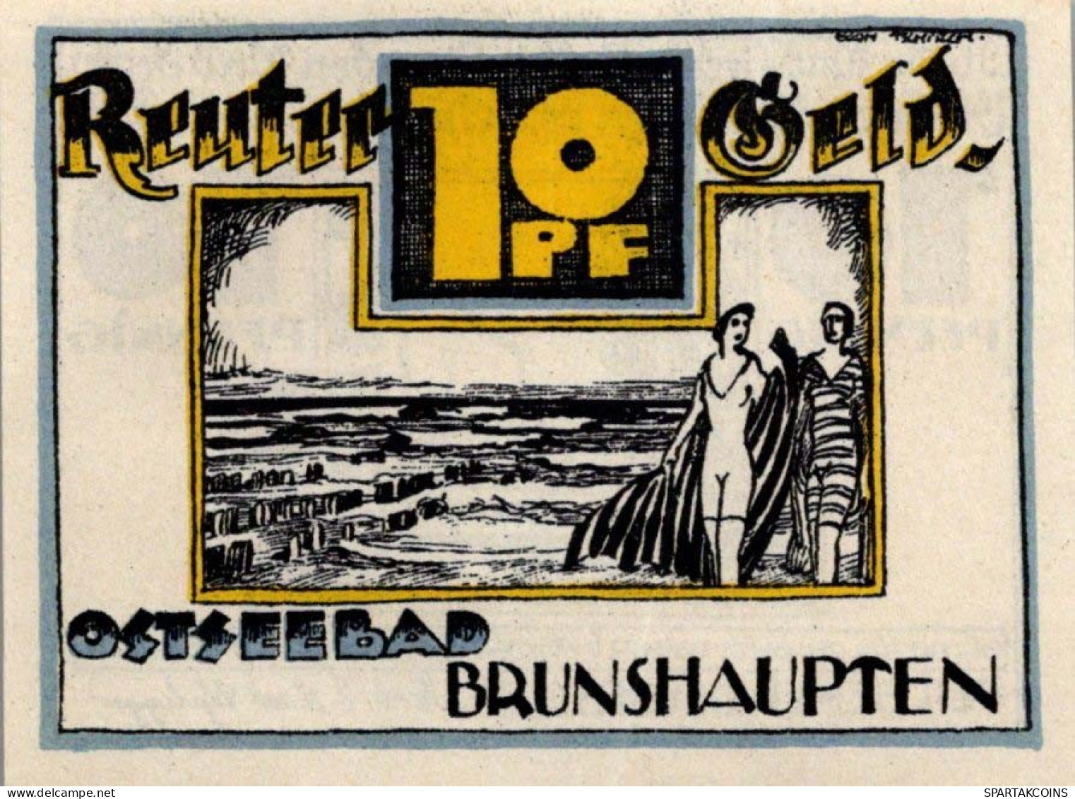 10 PFENNIG 1922 Stadt EMDEN Hanover UNC DEUTSCHLAND Notgeld Banknote #PI539 - Lokale Ausgaben