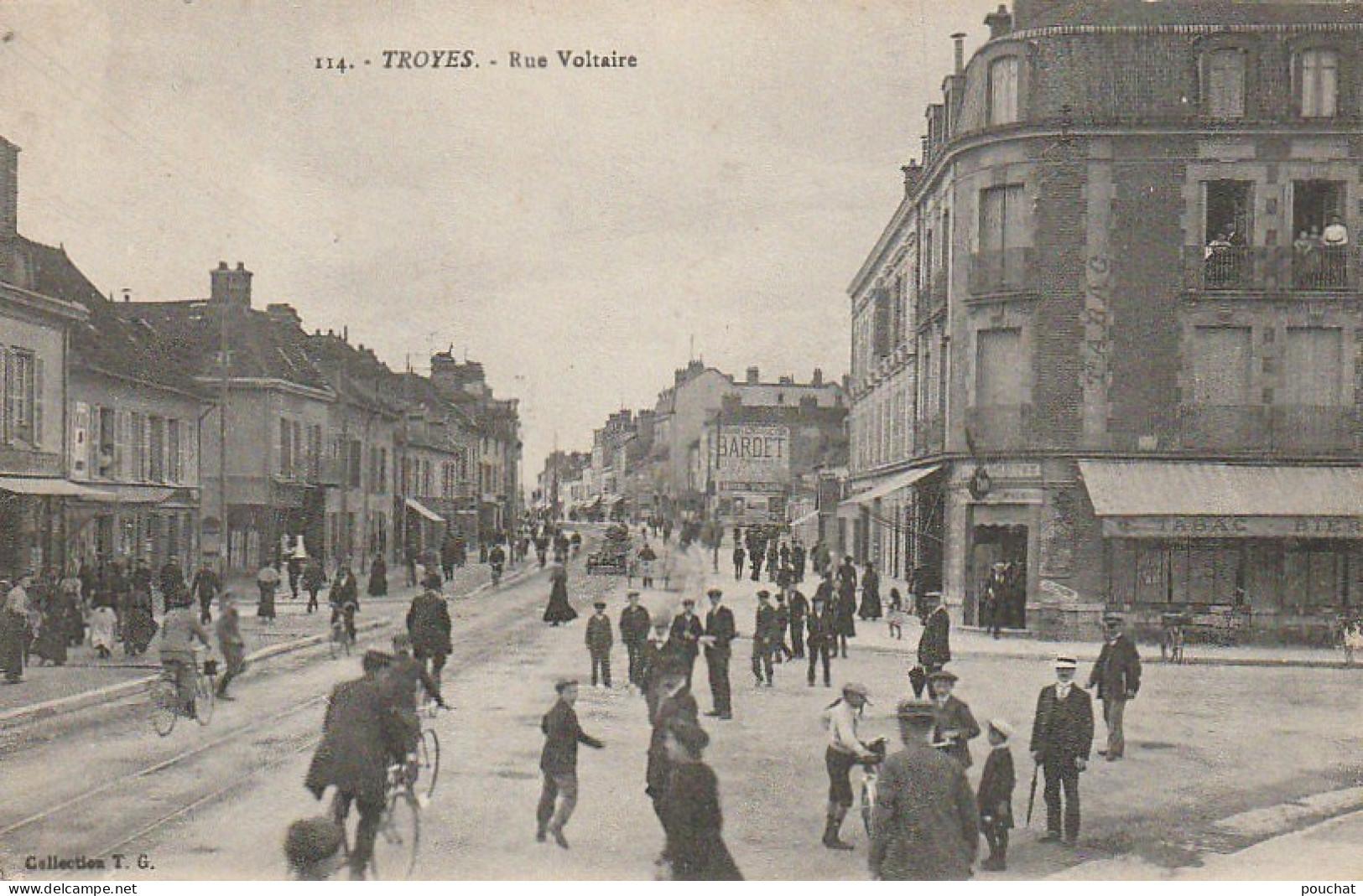 OP 16-(10)TROYES - RUE VOLTAIRE - ANIMATION - 2 SCANS - Troyes