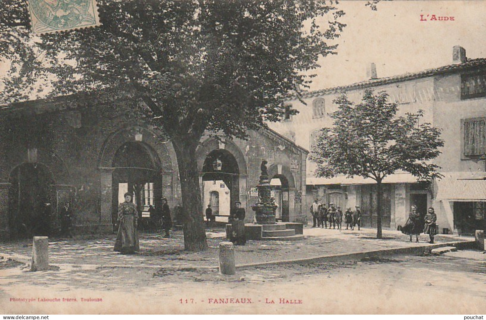 OP 18-(11) FANJEAUX - LA HALLE - VILLAGEOIS - 2 SCANS  - Other & Unclassified