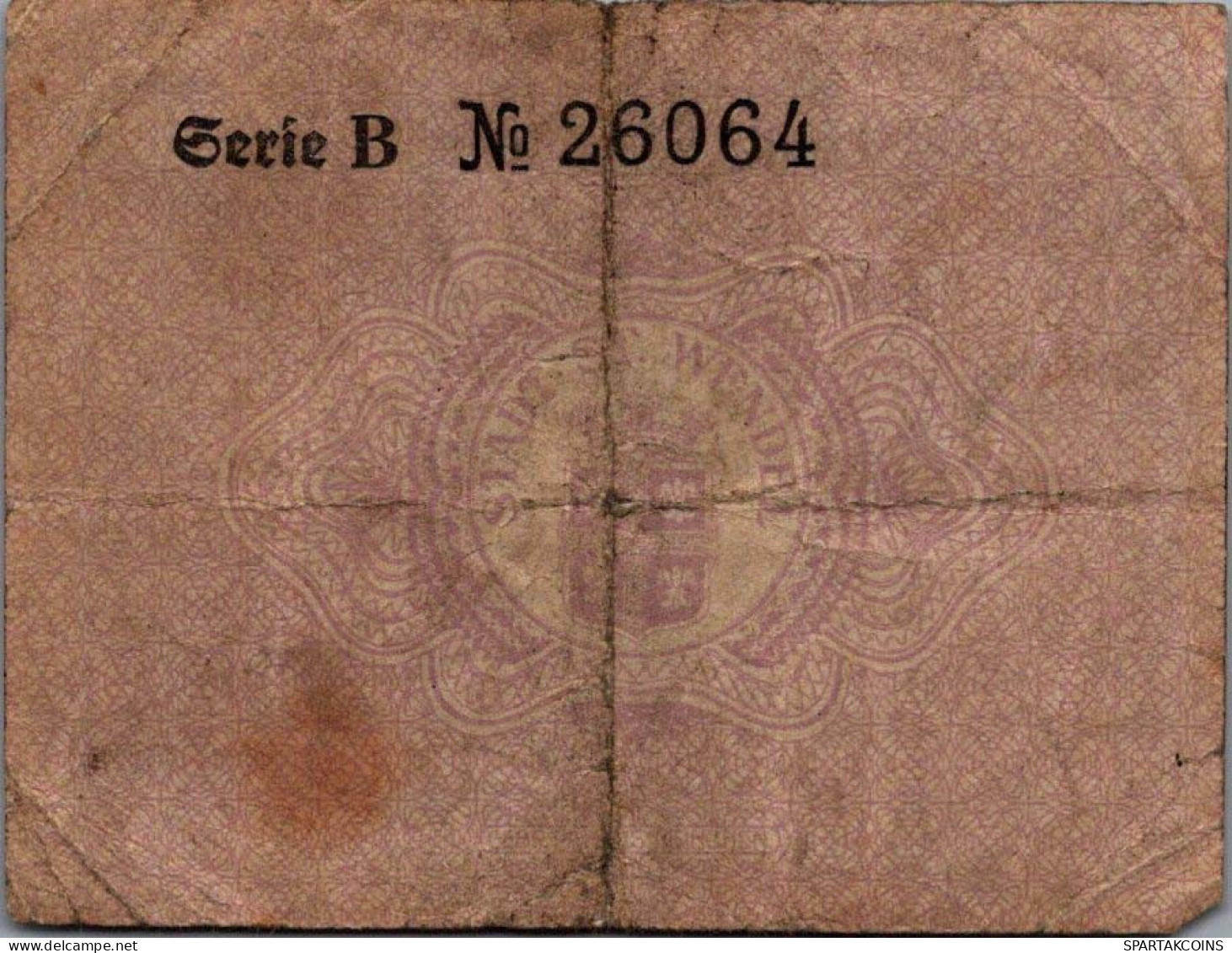 10 PFENNIG 1919 Stadt Sankt Wendel Rhine DEUTSCHLAND Notgeld Banknote #PI214 - [11] Emissions Locales