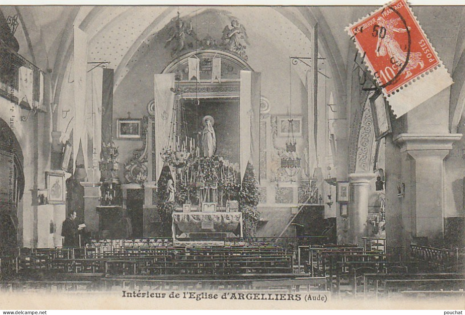 OP 18-(11) INTERIEUR DE L' EGLISE D' ARGELIERS  ( ARGELLIERS ) - 2 SCANS - Otros & Sin Clasificación