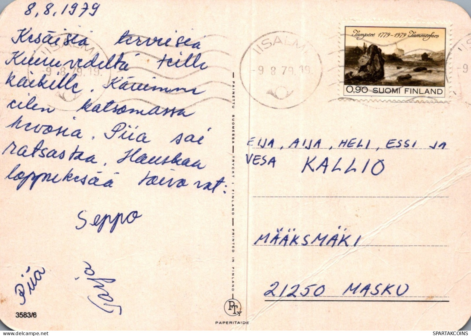 KATZE MIEZEKATZE Tier Vintage Ansichtskarte Postkarte CPSM #PAM426.DE - Chats