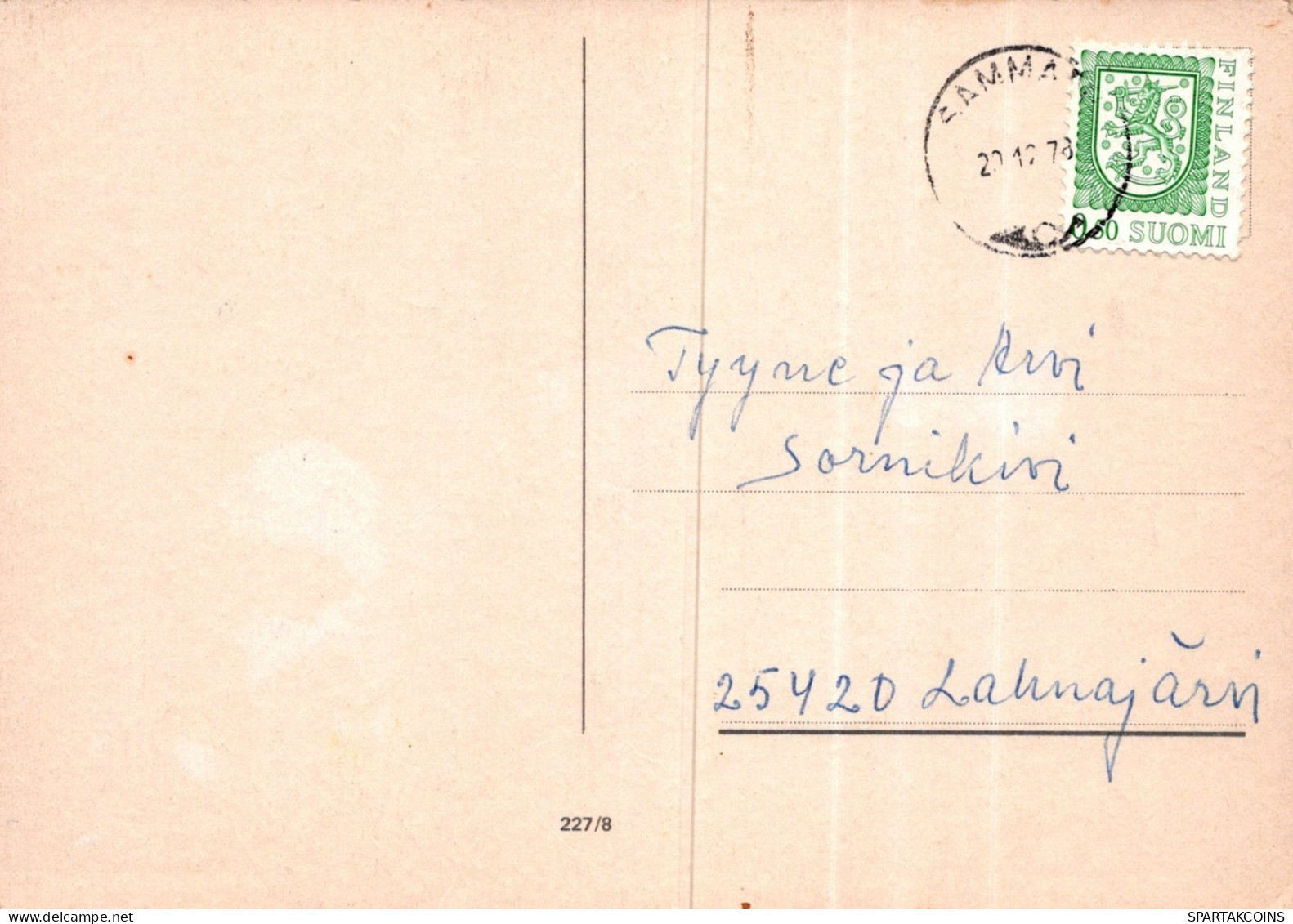 WEIHNACHTSMANN SANTA CLAUS WEIHNACHTSFERIEN Vintage Postkarte CPSM #PAK442.DE - Santa Claus