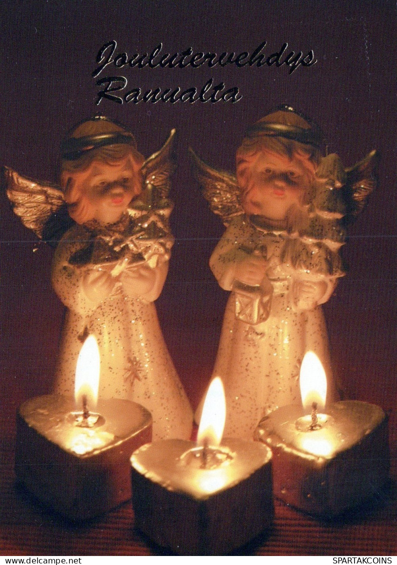 ENGEL WEIHNACHTSFERIEN Feiern & Feste Vintage Ansichtskarte Postkarte CPSM #PAH877.DE - Anges