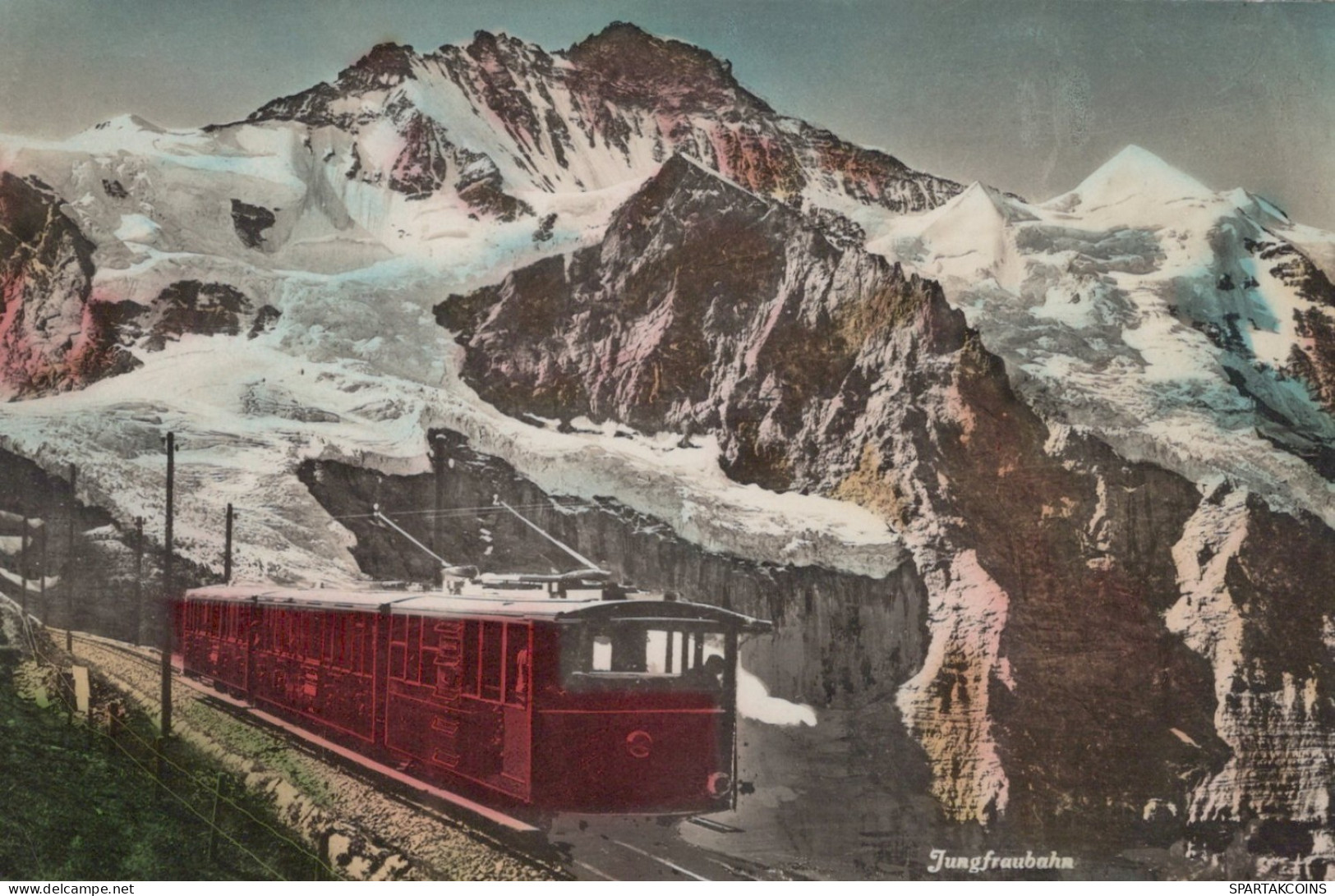 ZUG Schienenverkehr Eisenbahnen Vintage Ansichtskarte Postkarte CPSM #PAA943.DE - Eisenbahnen