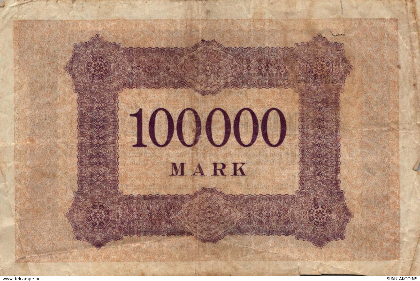 100000 MARK 1923 Stadt AACHEN Rhine DEUTSCHLAND Papiergeld Banknote #PK982 - [11] Emissions Locales