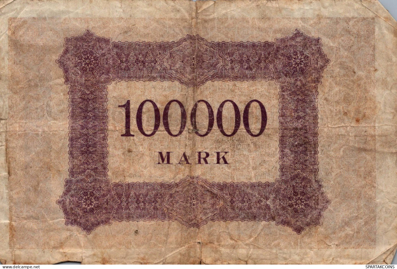 100000 MARK 1923 Stadt AACHEN Rhine DEUTSCHLAND Papiergeld Banknote #PK966 - [11] Emissions Locales
