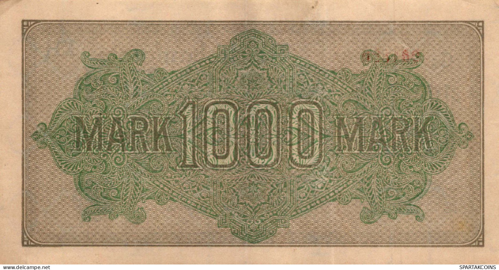 1000 MARK 1922 Stadt BERLIN DEUTSCHLAND Papiergeld Banknote #PL455 - [11] Local Banknote Issues