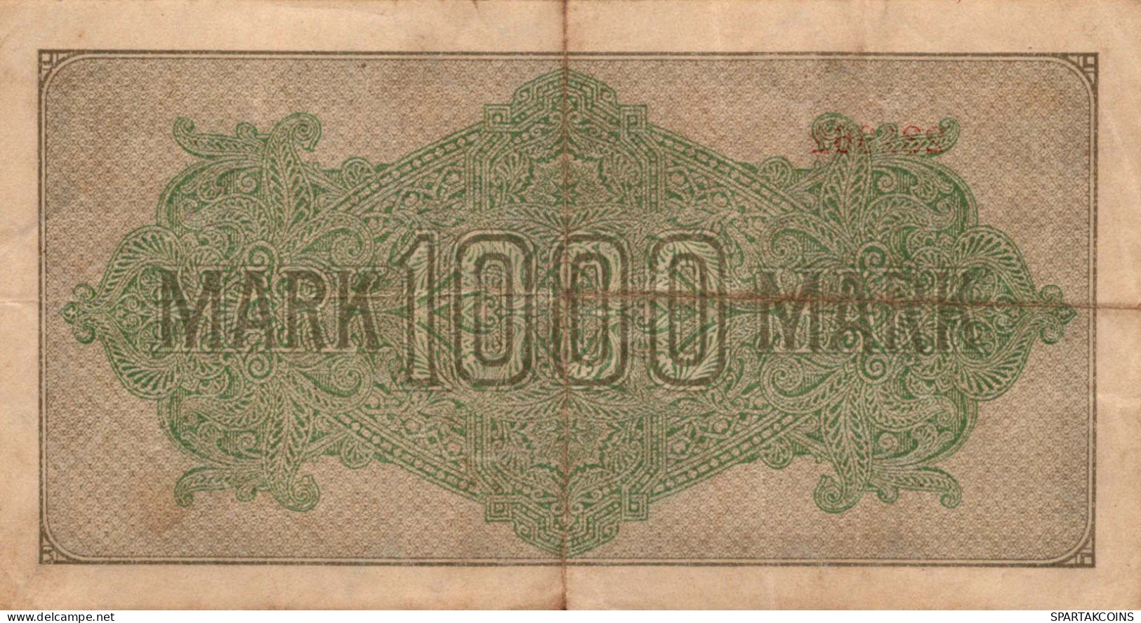 1000 MARK 1922 Stadt BERLIN DEUTSCHLAND Papiergeld Banknote #PL449 - [11] Local Banknote Issues