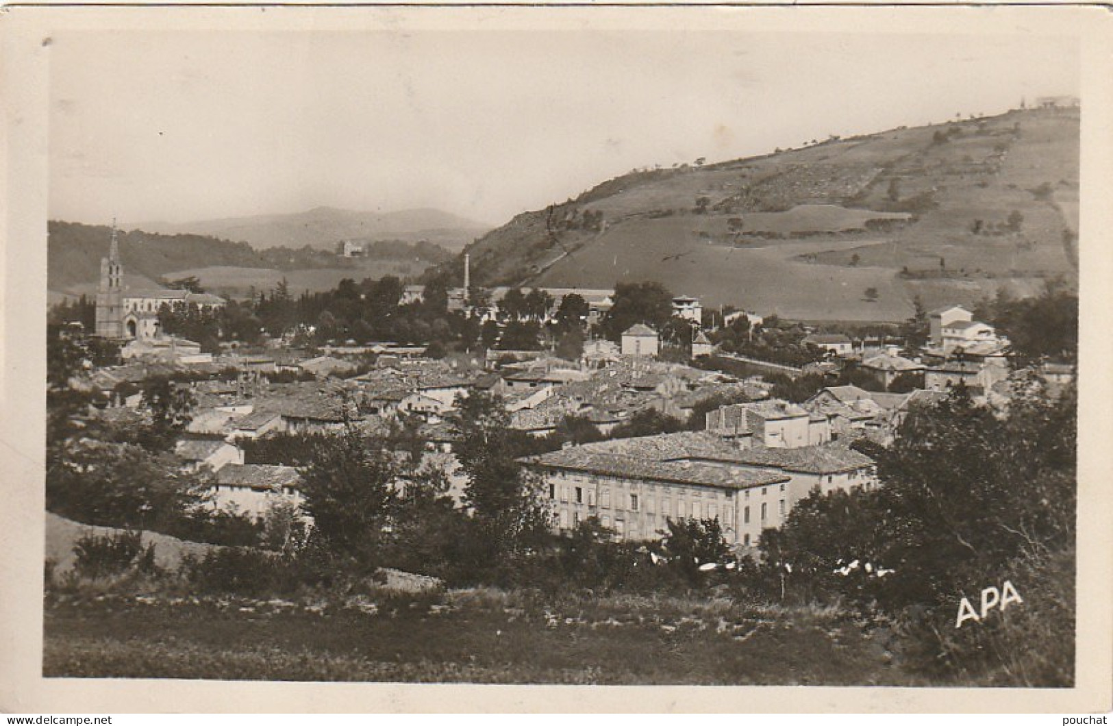 OP 19-(11) CHALABRE  - VUE GENERALE  , VALLEE DE L' HERS - 2 SCANS - Other & Unclassified