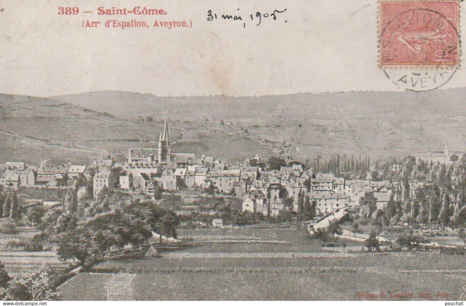 OP 20-(12) SAINT COME ( ARR D' ESPALION )- VUE GENERALE  - 2 SCANS - Espalion