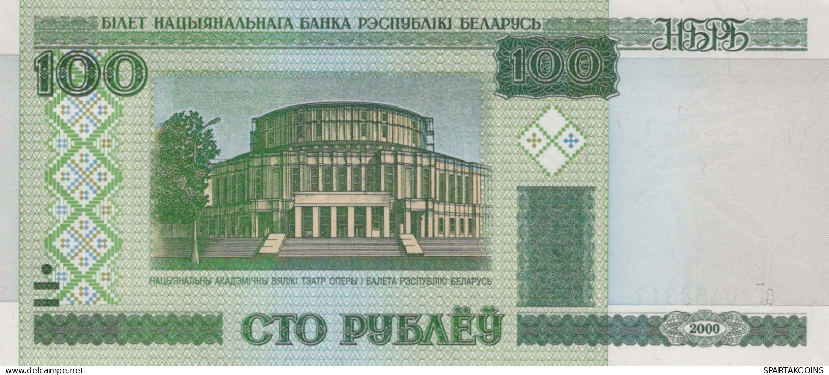 100 RUBLES 2000 UNC BELARUS Papiergeld Banknote #PZ005.V - [11] Emisiones Locales